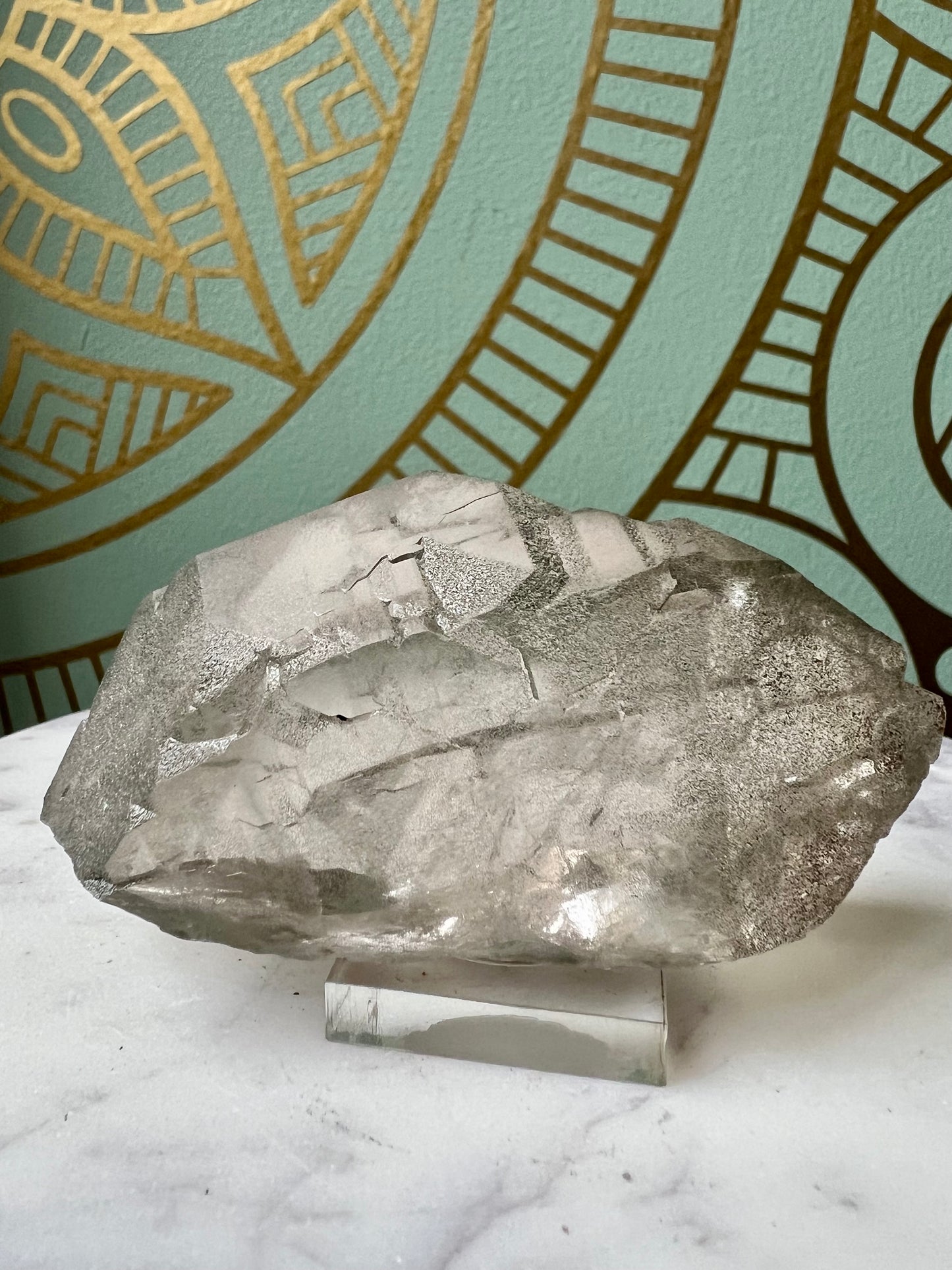 Swiss Chlorite Gwindel Quartz