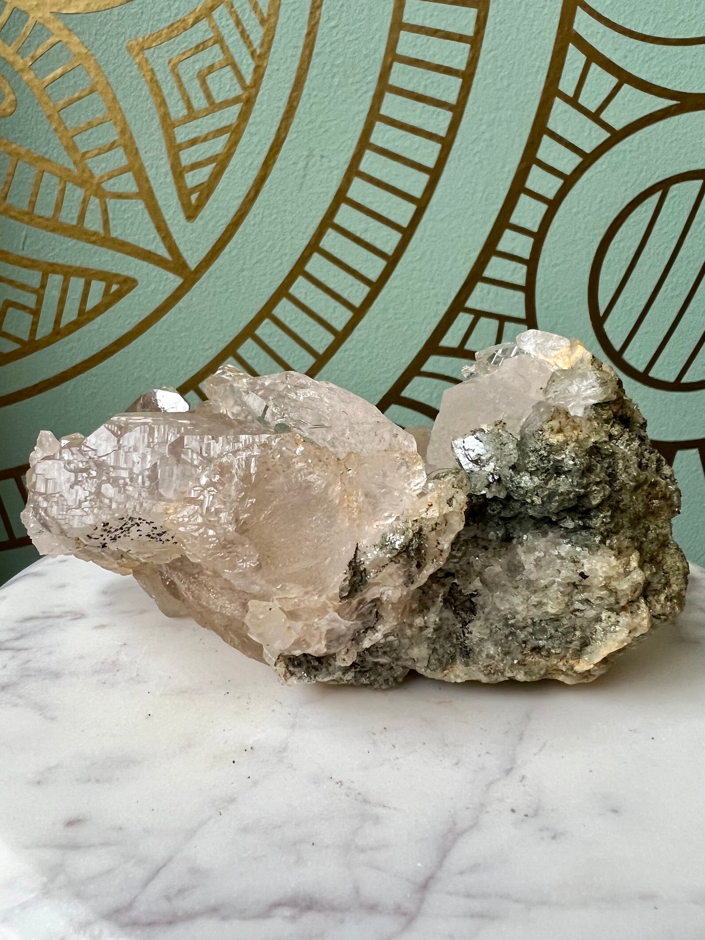 Nirvana / Ice Quartz Cluster