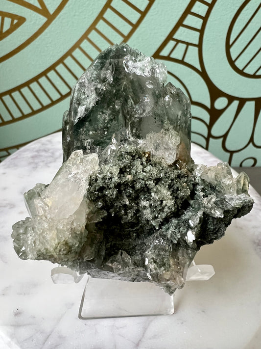 Chlorite Himalayan Quartz