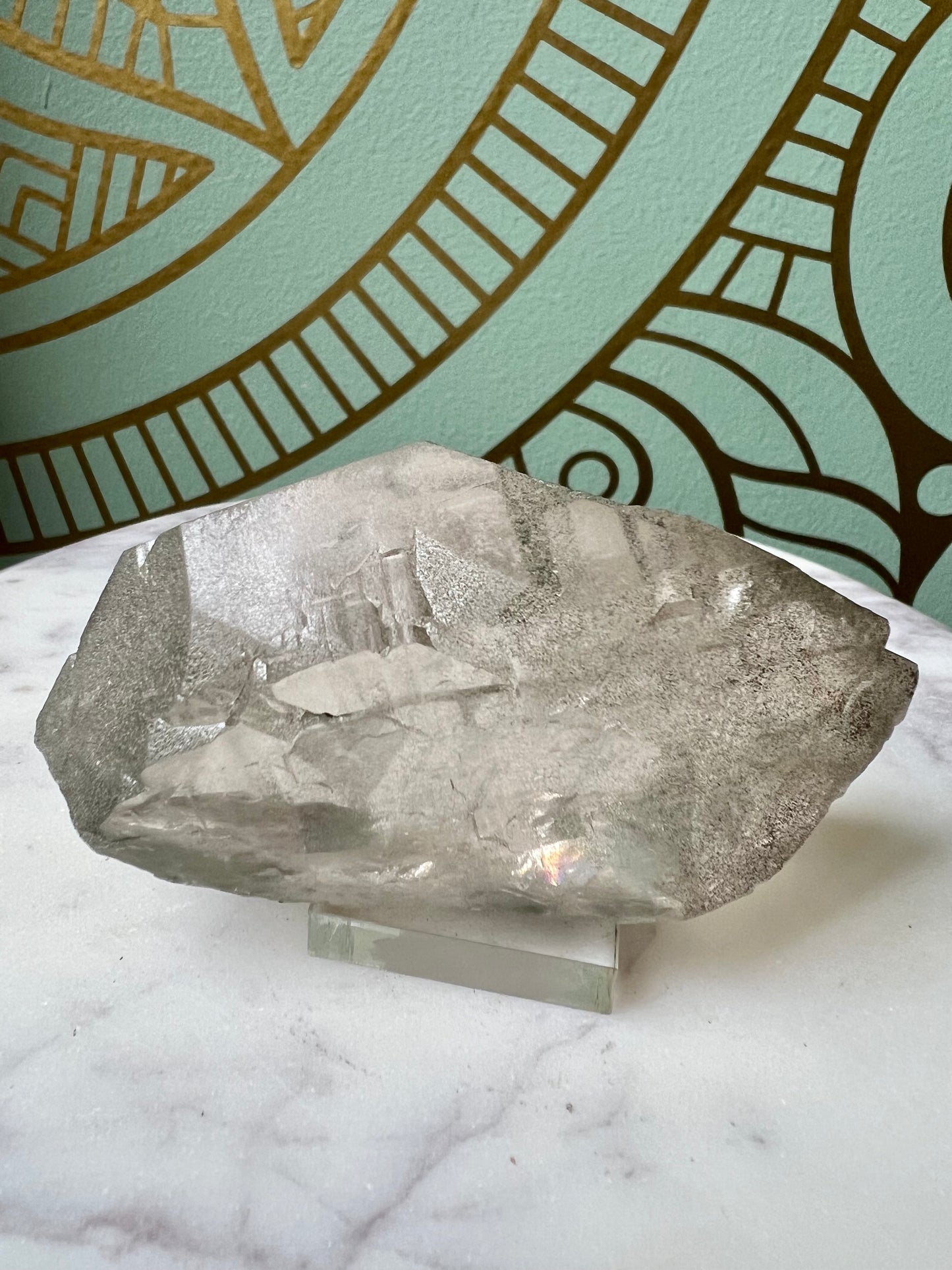 Swiss Chlorite Gwindel Quartz