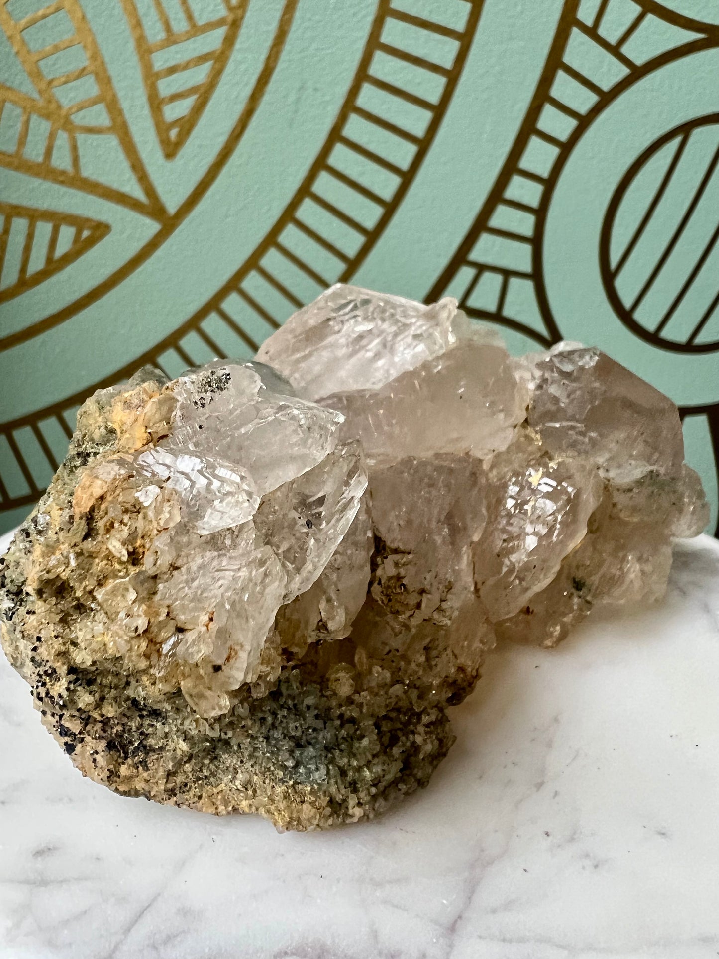Nirvana / Ice Quartz Cluster