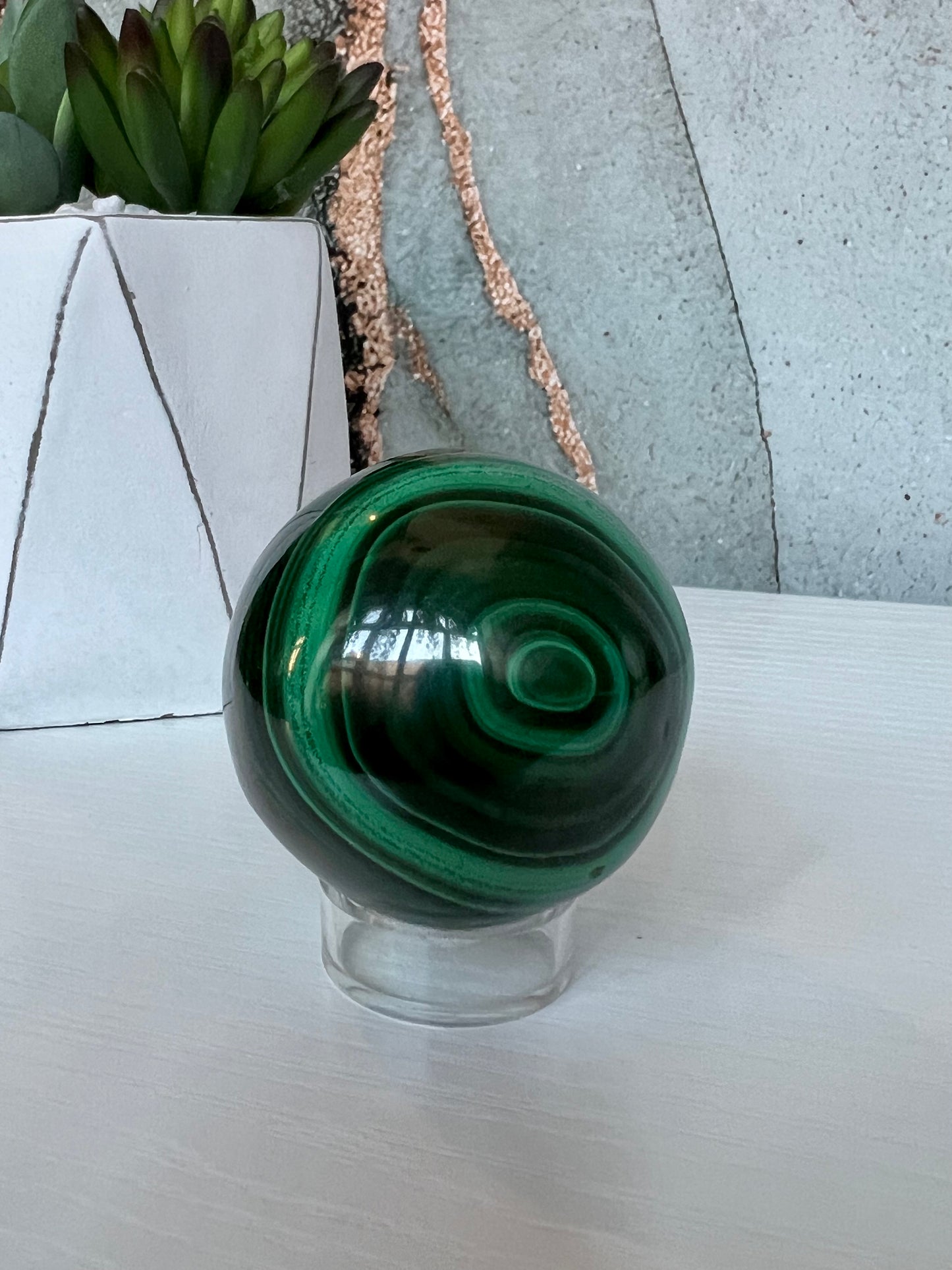 Malachite sphere (1)
