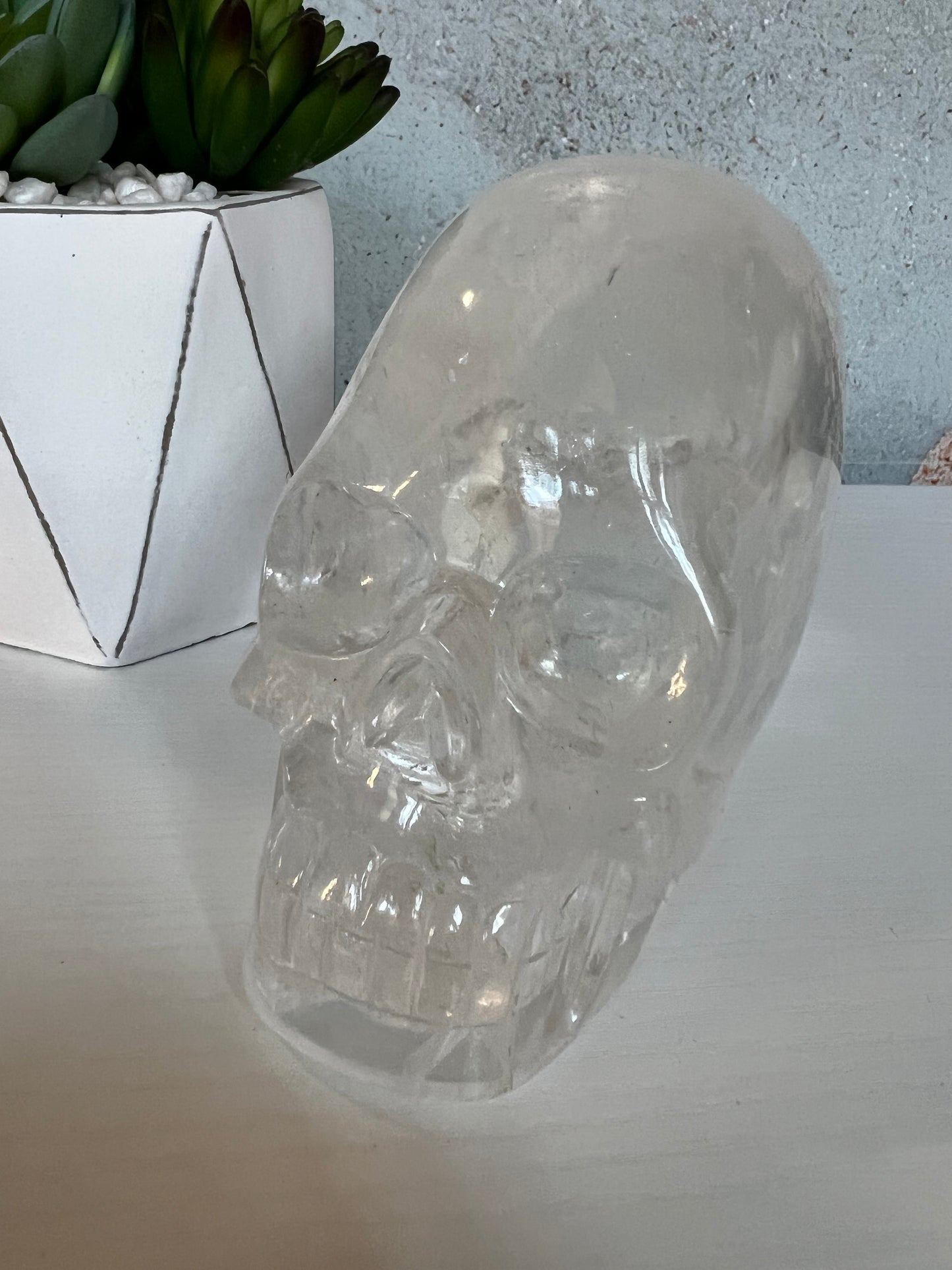 Subhash Meena Himalayan Quartz skull
