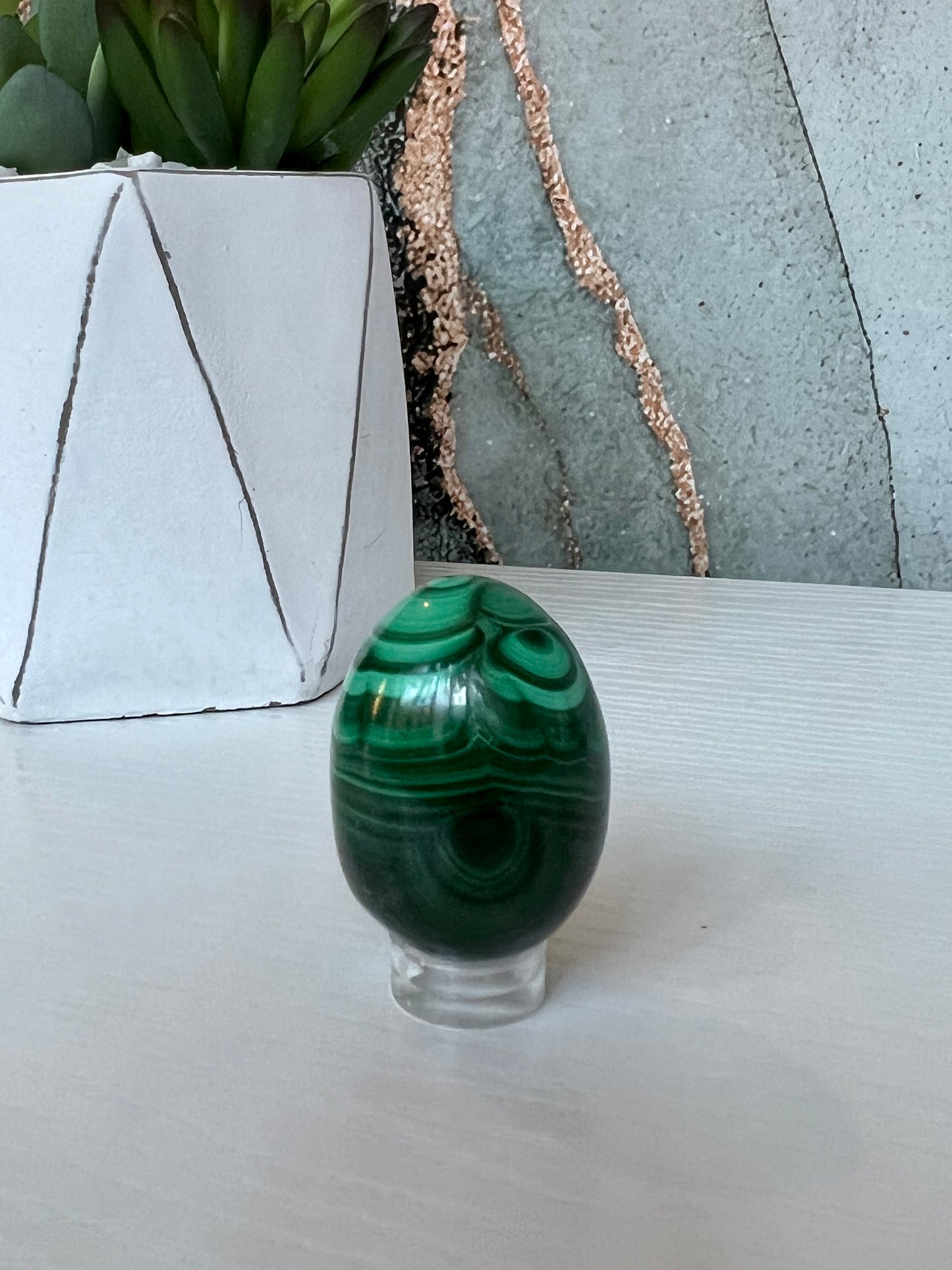 Malachite egg (2)