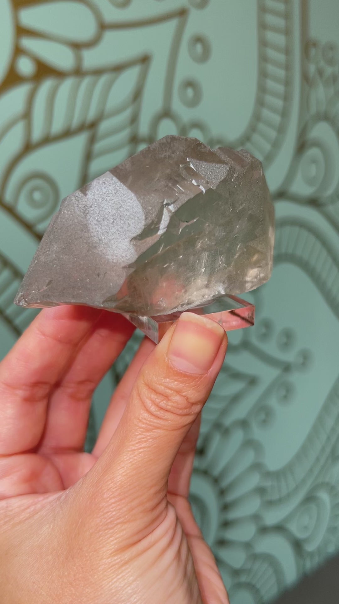 Swiss Chlorite Gwindel Quartz – Sacred Goddess Studio